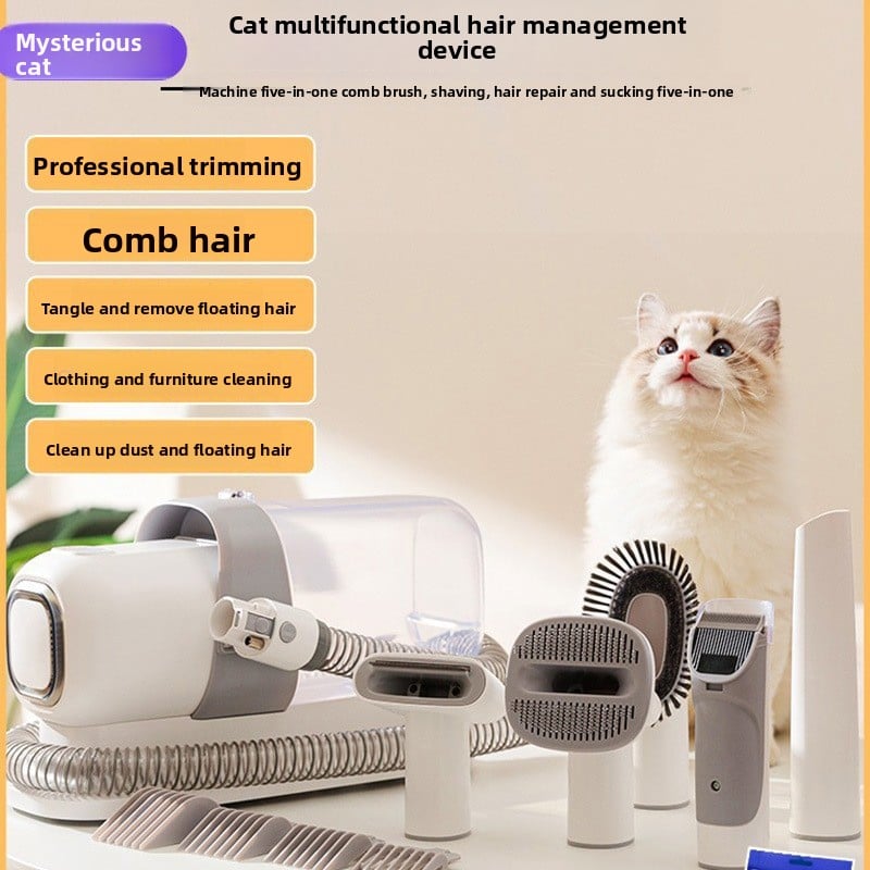 Pet Hair Dryer & Grooming Comb 2-in-1