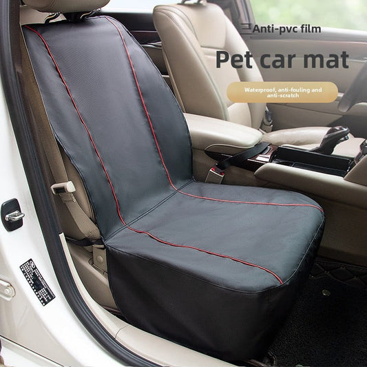 Waterproof, scratch-resistant, dirt-proof, and fur-resistant pet car front seat cover