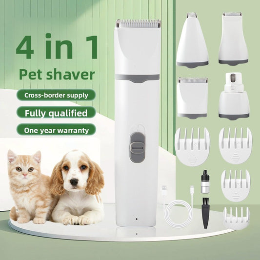 Electric Pet Grooming Clipper Set