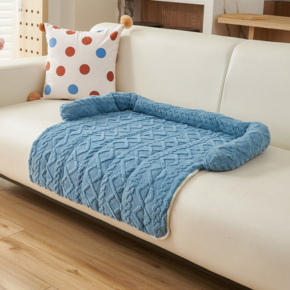 Thickened, warm and slip-resistant pet mat