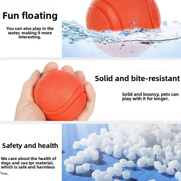 Rubber Squeaky Dog Toy Ball for Pets