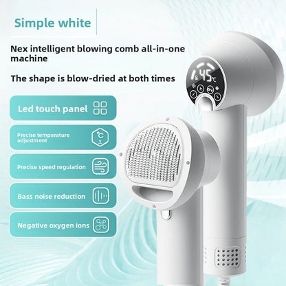 Pet Hair Dryer & Grooming Comb 2-in-1