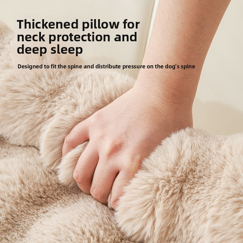 Thickened, warm and slip-resistant pet mat