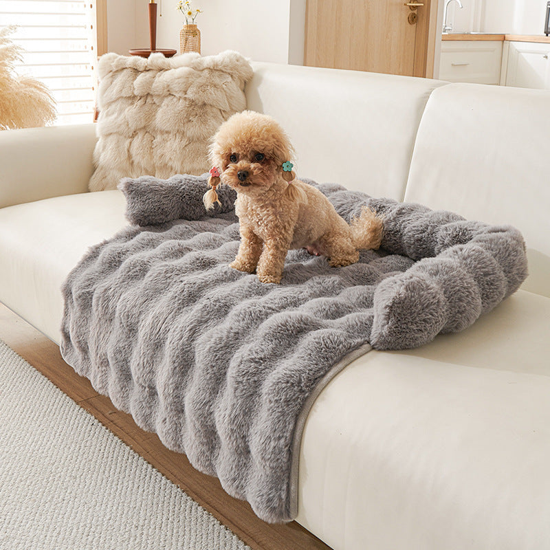 Thickened, warm and slip-resistant pet mat
