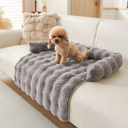 Thickened, warm and slip-resistant pet mat