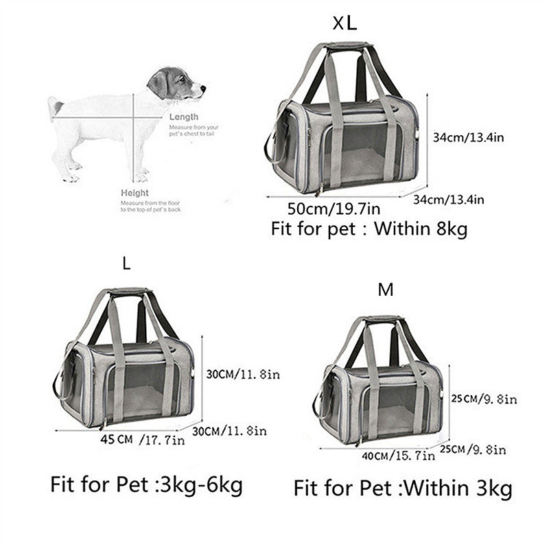 Portable Breathable Pet Carrier Bag