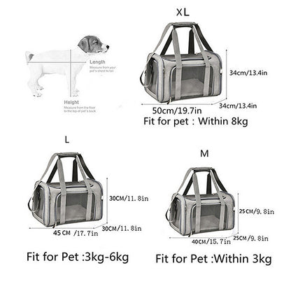 Portable Breathable Pet Carrier Bag