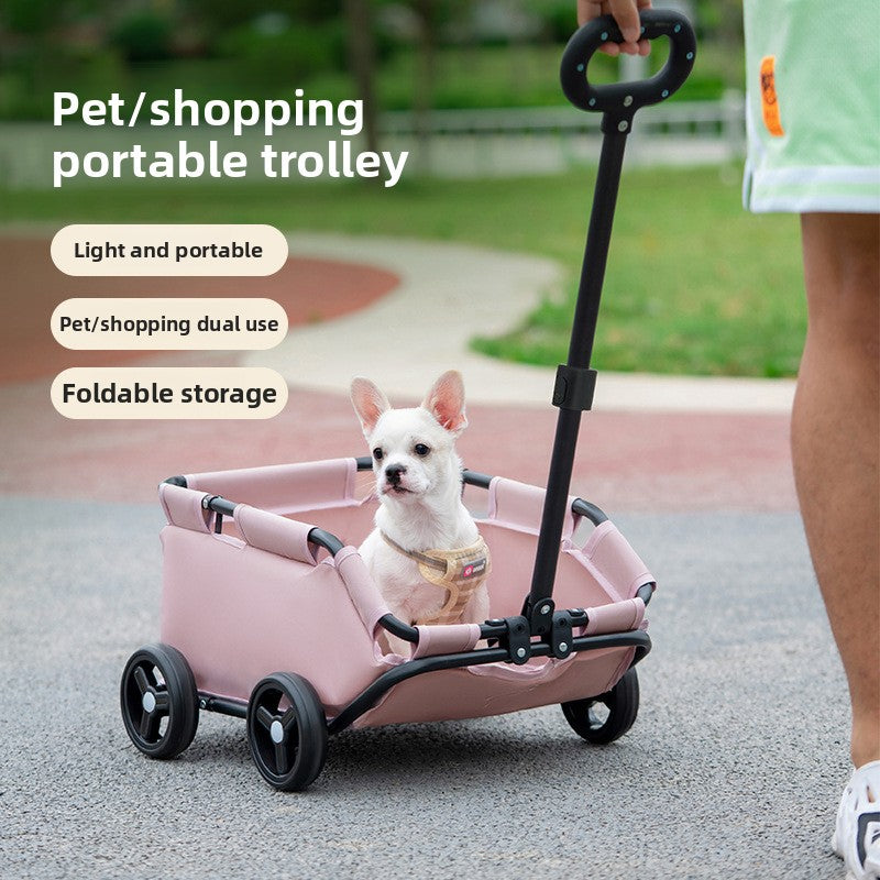 Foldable Lightweight Pet Stroller
