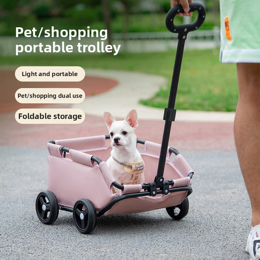 Foldable Lightweight Pet Stroller