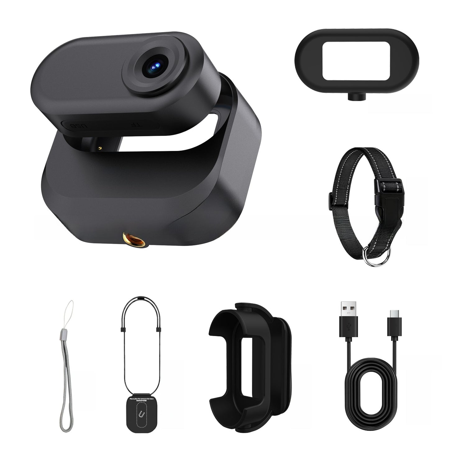 Portable HD Thumb Camera for Pets and Sports