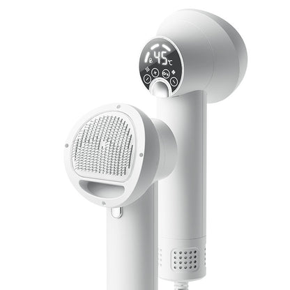 Pet Hair Dryer & Grooming Comb 2-in-1
