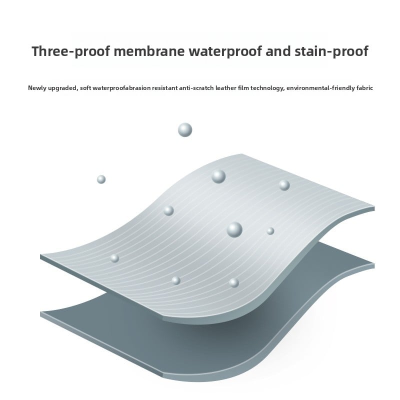 Waterproof, scratch-resistant, dirt-proof, and fur-resistant pet car front seat cover