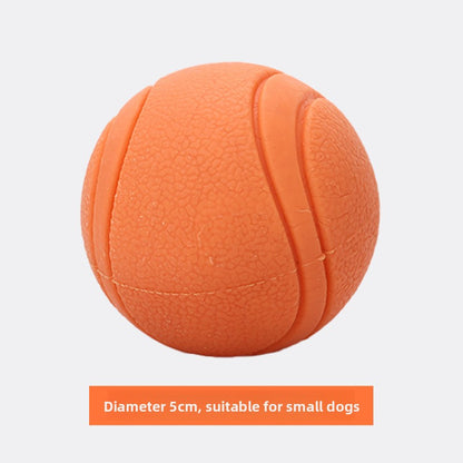 Rubber Squeaky Dog Toy Ball for Pets